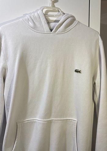 Erkek-Kadın(Unisex) Beyaz Kapüşonlu Sweatshirt - Görsel 3