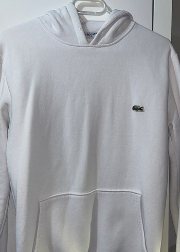 Erkek-Kadın(Unisex) Beyaz Kapüşonlu Sweatshirt - Görsel 2