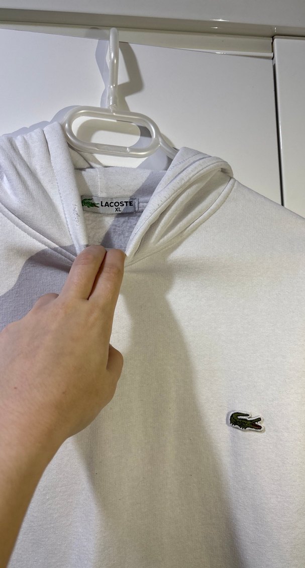 Erkek-Kadın(Unisex) Beyaz Kapüşonlu Sweatshirt - Görsel 5