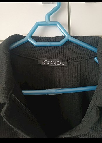 Kemerli Siyah Kadın Bluz - Görsel 4