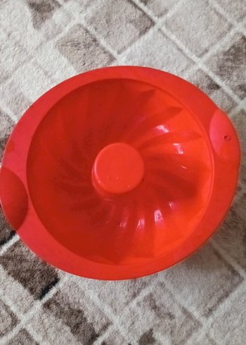 Kırmızı Silikon Kek Kalıbı - Görsel 2