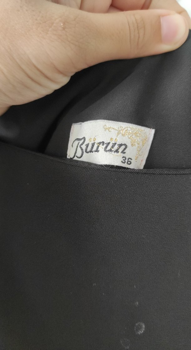 Siyah Piliseli Uzun Kadın Etek - Görsel 5