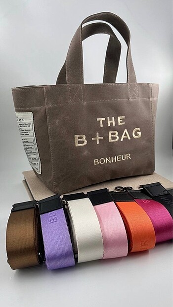 Diğer The B+ Bonheur Canvas Tote Bag