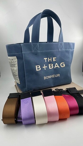 Beden The B+ Bonheur Canvas Tote Bag