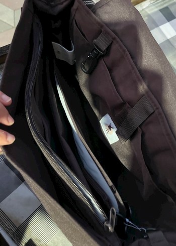 Kahverengi Baskılı Bebek Çantası - Görsel 3