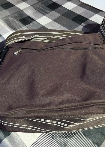 Kahverengi Baskılı Bebek Çantası - Görsel 2