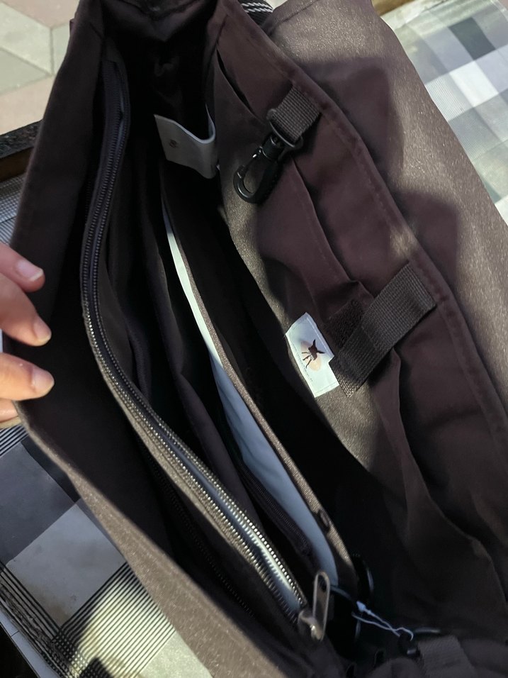 Kahverengi Baskılı Bebek Çantası - Görsel 3