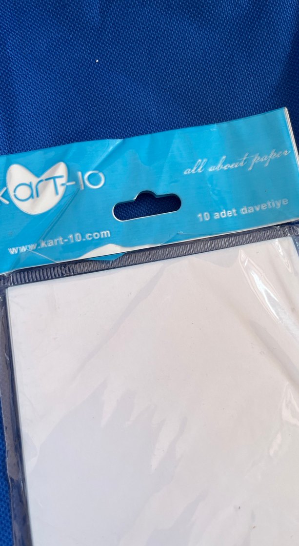 Pastel Mavi Parti Davetiyesi Kartı - Görsel 2