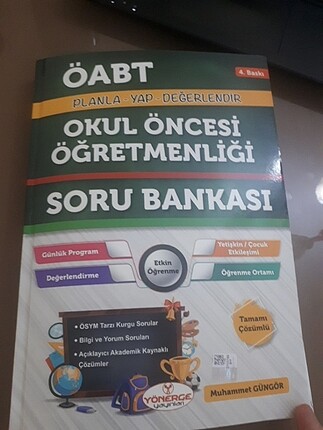 Okul öncesi öabt soru bankasi 