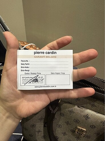  Beden Pierre Cardin Yeni monogram kadin omuz cantasi