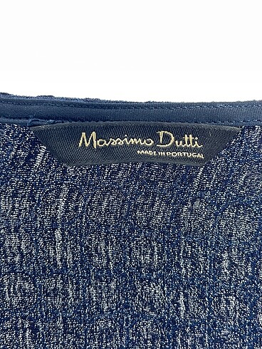 36 Beden lacivert Renk Massimo Dutti Kısa Elbise %70 İndirimli.