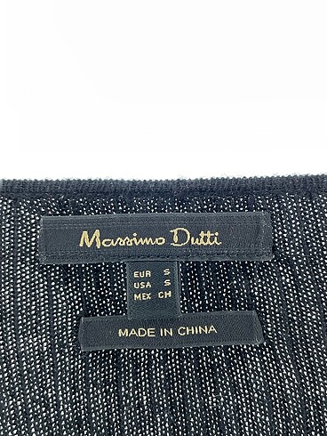 s Beden siyah Renk Massimo Dutti Uzun Elbise %70 İndirimli.