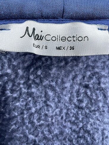s Beden mavi Renk Vintage Love Sweatshirt %70 İndirimli.