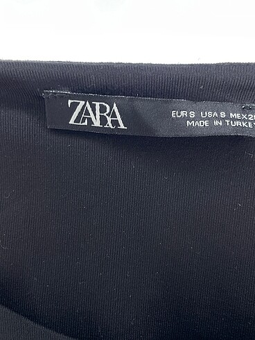 s Beden siyah Renk Zara Bluz %70 İndirimli.