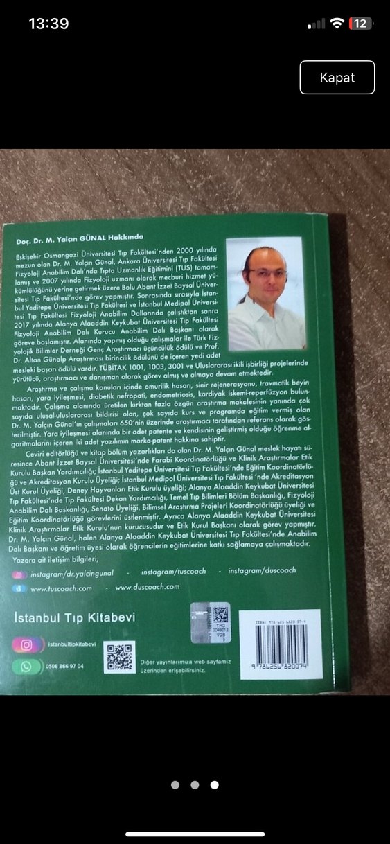 Temel Fizyoloji Kitabı - Görsel 3