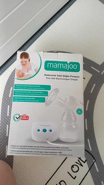 Mamajoo elektrikli tekli gögüs pompası 