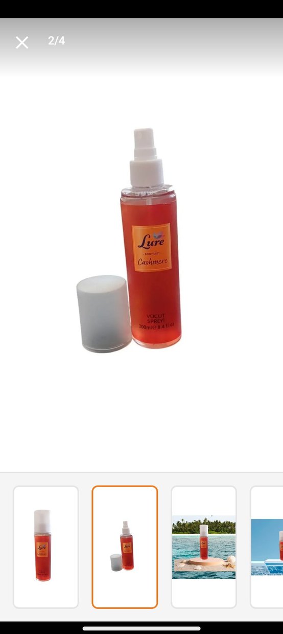 Lure Cashmere Vücut Spreyi 250 ml - Görsel 2