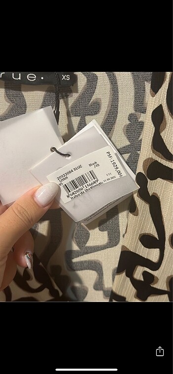 xs Beden Rue crop