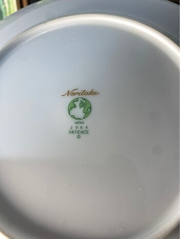 Beden beyaz Renk Japon işlemeli tabak noritake