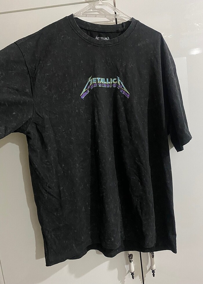 Pull bear ovursize tişört - Görsel 2