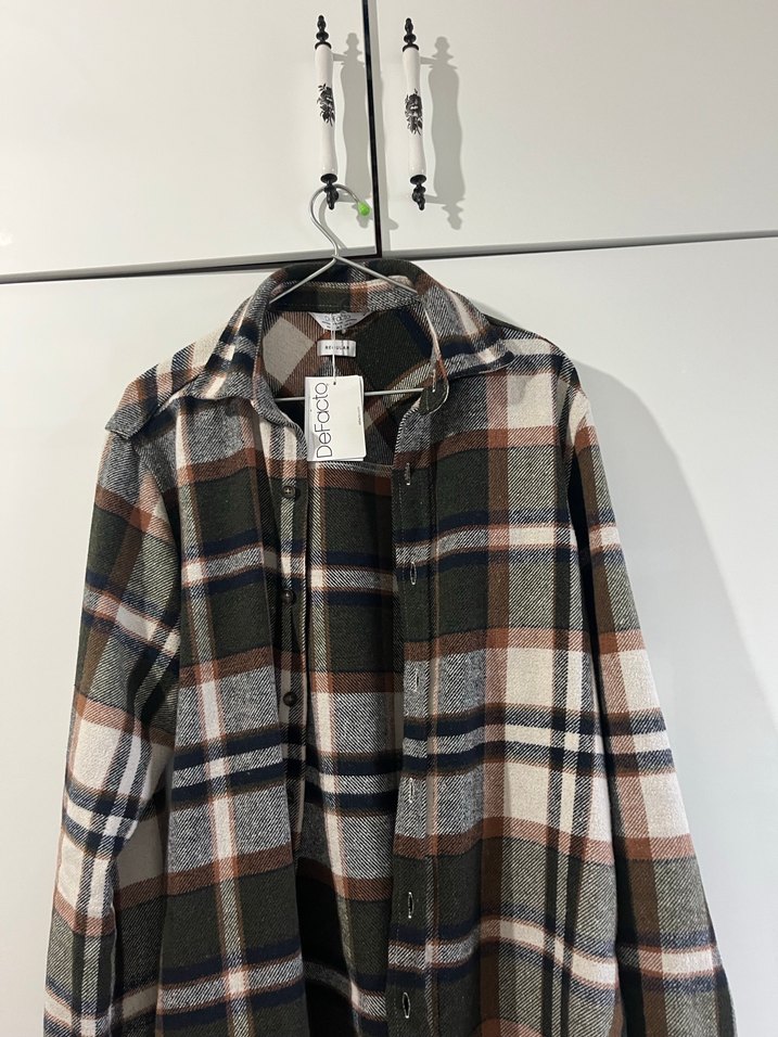 Sıfır erkek oduncu gömleği - Görsel 2