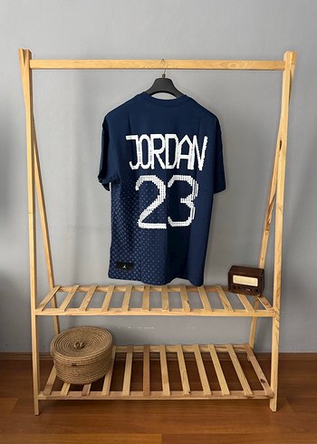 Erkek Lacivert Pamuklu Baskılı Tişört - Görsel 3