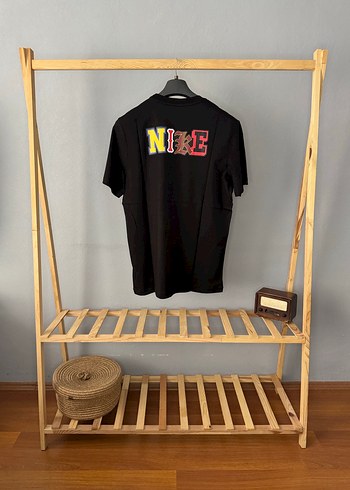 Siyah Baskılı Kısa Kollu Erkek Tişört - Görsel 3