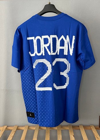 Mavi Jordan Baskılı Erkek Tişört - Görsel 4
