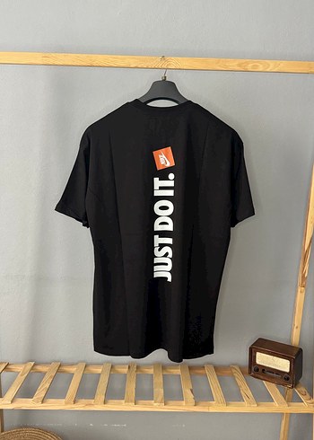 Siyah Erkek Oversize Tişört, Kısa Kollu - Görsel 4