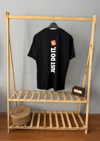 Siyah Erkek Oversize Tişört, Kısa Kollu - Görsel 3