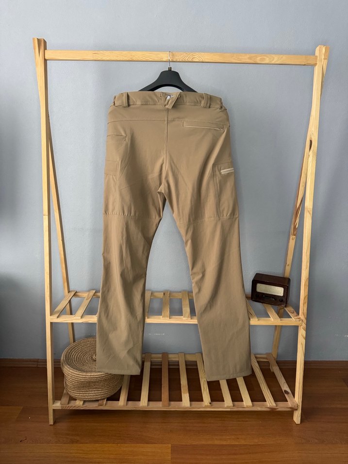 Bej Bol Kesim Erkek Kargo Pantolon - Görsel 3