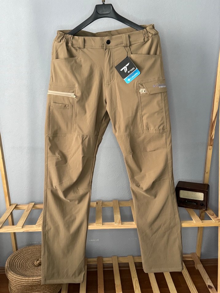 Bej Bol Kesim Erkek Kargo Pantolon - Görsel 2