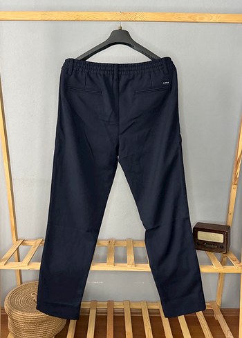 Lacivert Kemerli Regular Fit Erkek Kot Pantolon - Görsel 4