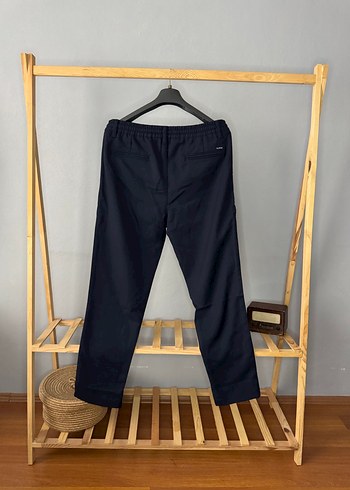 Lacivert Kemerli Regular Fit Erkek Kot Pantolon - Görsel 3