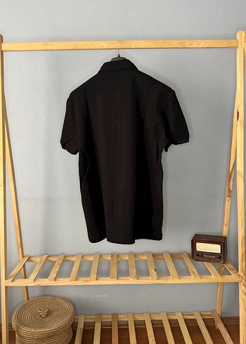 Erkek Siyah Kısa Kollu Polo Tişört - Görsel 4