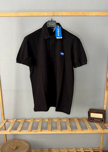 Erkek Siyah Kısa Kollu Polo Tişört - Görsel 2