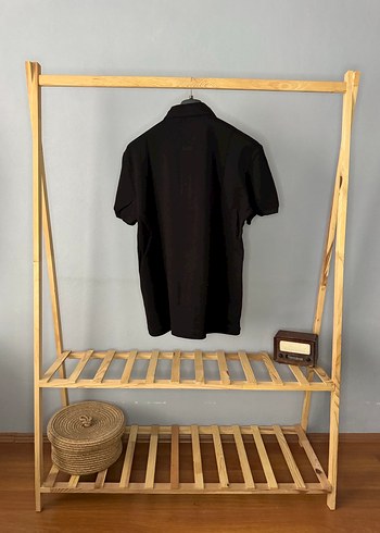 Erkek Siyah Kısa Kollu Polo Tişört - Görsel 3