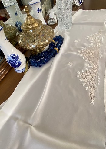 Tüm zerafeti ile Maraş filesi örtü - Görsel 3