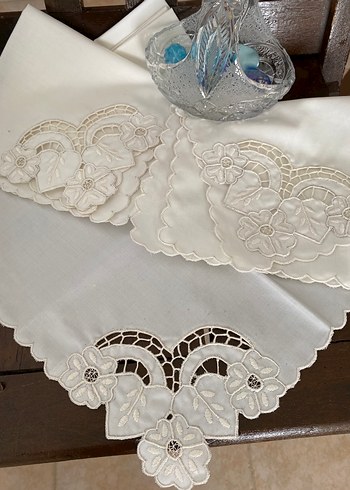 Boride elişi güzelliği ile örtüler - Görsel 4