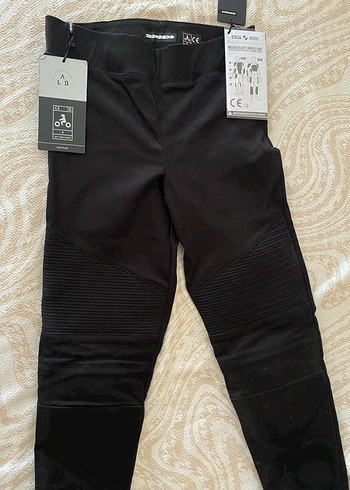 Siyah Biker Motosiklet Pantolonu - Görsel 5