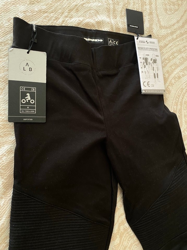 Siyah Biker Motosiklet Pantolonu - Görsel 2