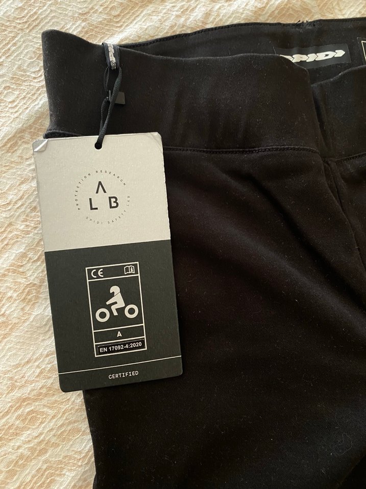 Siyah Biker Motosiklet Pantolonu - Görsel 4