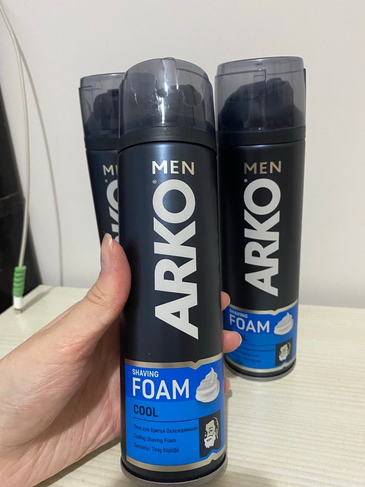 Arko Erkek Tıraş Köpüğü Cool - Görsel 3