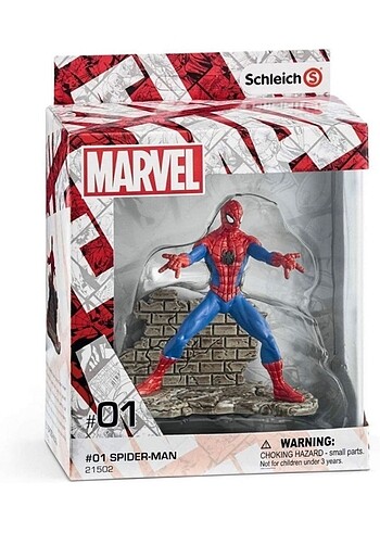  Beden Renk Marvel Spiderman Figür