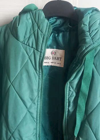 Yeşil Kapitone Kadın Ceket boy 89cm
iki göğüs en 65 cm - Görsel 3