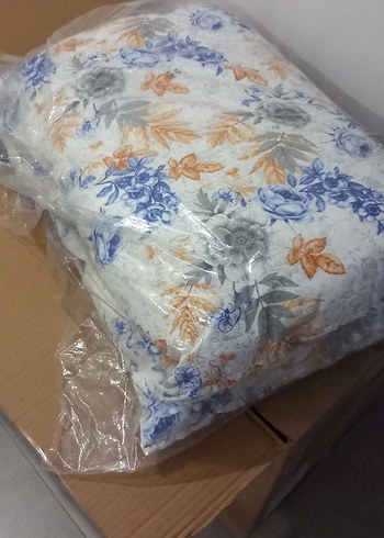 Mavi Pastel Baskılı 2li yastık hiç kullanılmadı - Görsel 2