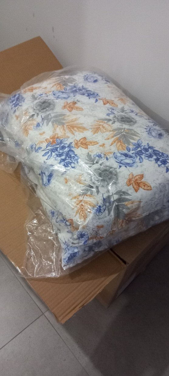 Mavi Pastel Baskılı 2li yastık hiç kullanılmadı - Görsel 2