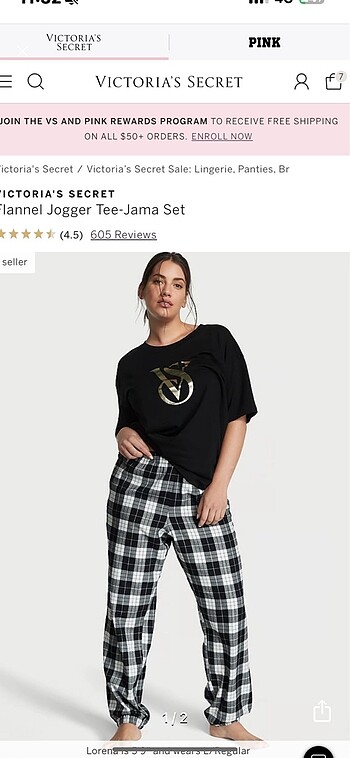 Victoria secret pijama takımı