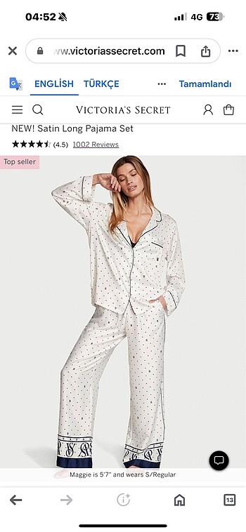 Victoria secret pijama takımı