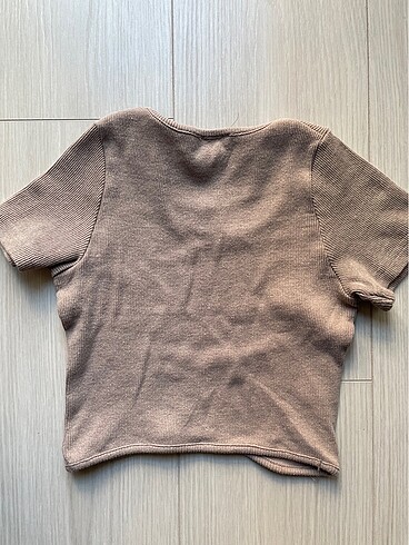 kısa kollu crop - Görsel 2